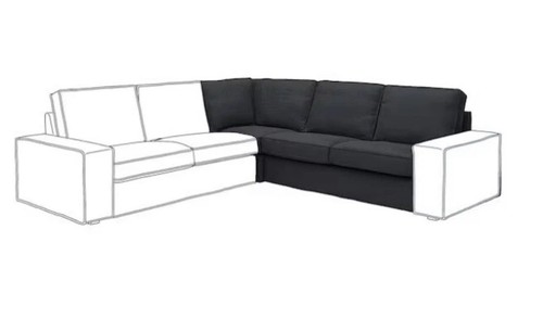 Nagelneue ikea kivik abdeckung - nagelneue,