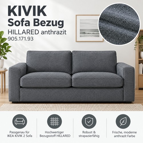Ikea kivik 2 sofa - kivik,