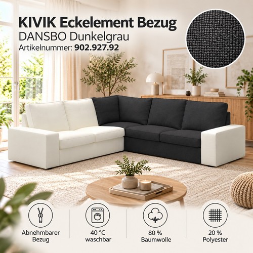 Ikea kivik eckelement - kivik, bezug