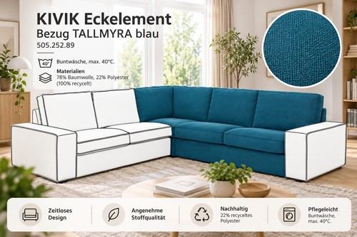 Ikea kivik eckelement bezug - kivik,